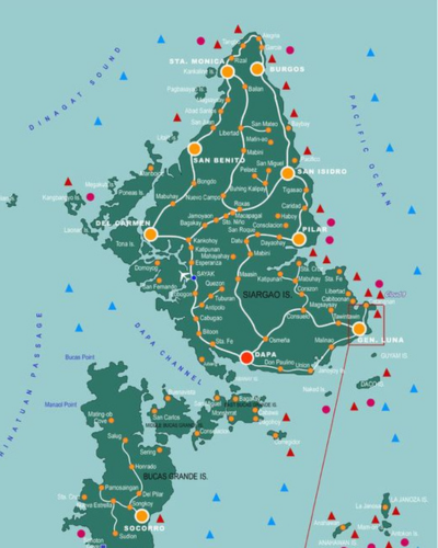 Siargao Map